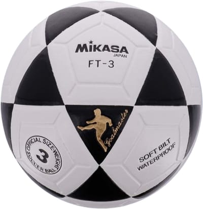 Voetbal Mikasa FT-3 Goalmaster Wit – Zwart