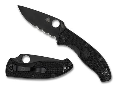Spyderco Zakmes Tenacious Lightweight Black / Black 8Cr13MoV CE