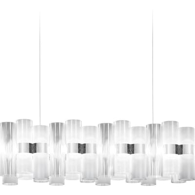 Slamp LED hanglamp La Lollo, wit, 100 cm