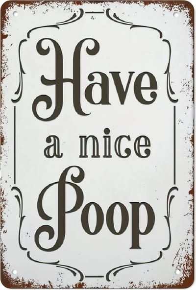 Bovista Have A Nice Poop - Are You Pooping Cat - Are You Pooping - Your Butt Napkins My Lord - Grappige Poster - 20x30cm