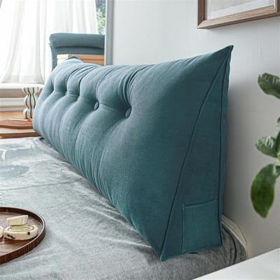 Lezen Kussen - Rugsteun Kussen - Ontspannen Lezen - Ergonomisch S-vormig - 60x20x50cm - 003