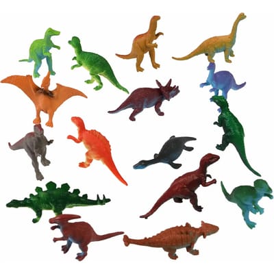 Dinosaurus assortiment beeldje Rex London Prehistoric Land (x16)