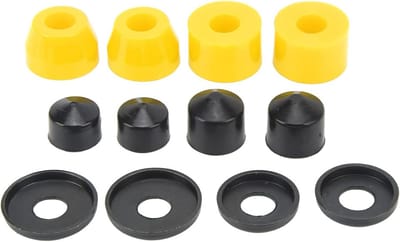 Set van 12x 90A Skateboard Bushings - Universele Vervanging voor Longboards en Cruisers