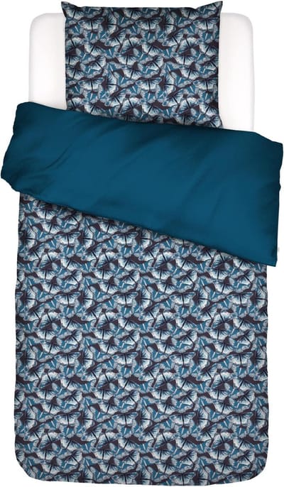 ESSENZA Phine Dekbedovertrek Lush indigo - Eenpersoons – 140x220 cm + 1 kussensloop 60x70 cm