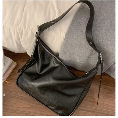 Lui Stijl Modieuze Dames Tassen Trendy Grote capaciteit Retro Draagtassen Niche Enkelschouder Dames Tassen gray