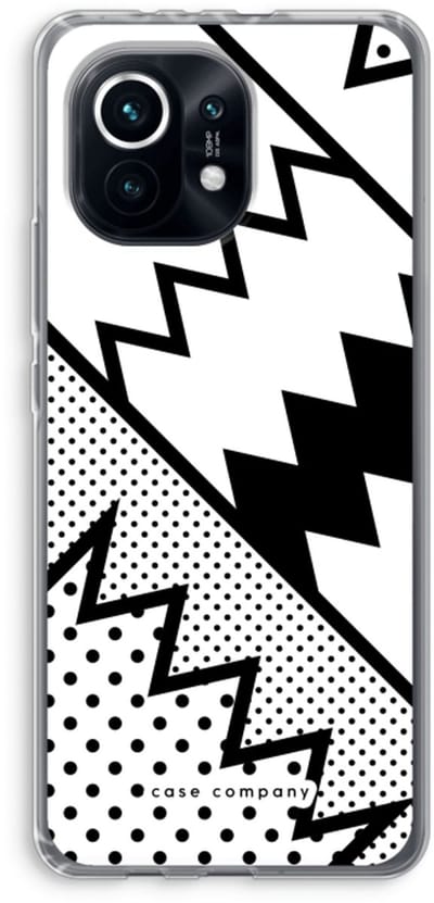 Case Company® - Hoesje geschikt voor Xiaomi Mi 11 hoesje - Pop Art #5 - Soft Cover Telefoonhoesje - Bescherming aan alle Kanten en Schermrand