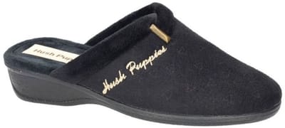 Hush Puppies -Dames - zwart - pantoffels - maat 41