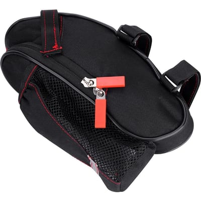 Trinka Draagbare Waterdichte Fietstas Zadelpen Nylon Tas Pak black