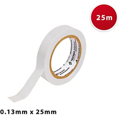 Isolatietape 25mm x 25m - VDE Gecertificeerd, Waterdicht en Hittebestendig - Perfect voor Elektrisch Werk