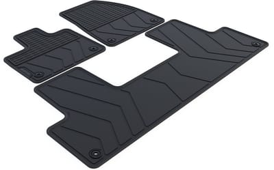 Rubber Automatten geschikt voor Volvo EX90 - Bouwjaar: 2024-heden - Originele pasvorm - 3-delig - Uitvoering: 4/5-zits