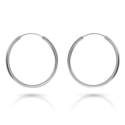 Orphelia 'Agata' Dames 925 Sterling Zilveren Oorbellen - Zilver ZO-7552
