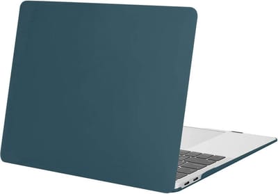 Hardshell Hoes - Geschikt voor MacBook Air Cover 13 inch - Case voor Air 13.3-inch (M1, 2018-2021) A1932 t/m A2337 - Groen