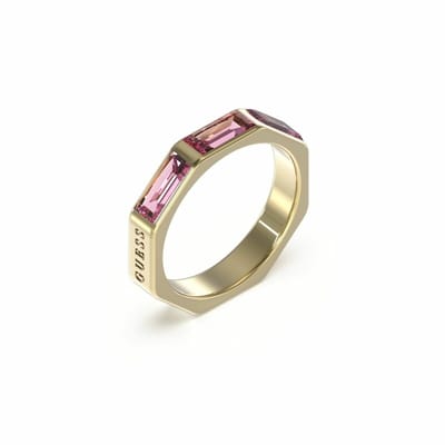 Ring Dames Guess JUBR03174JWYGFC52 Roze (12)