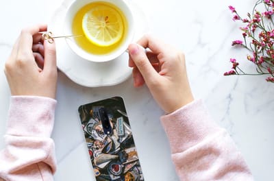 OnePlus 7 Pro Siliconen Hoesje met foto Badges