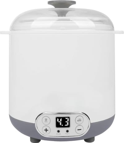 MMP® Yoghurtmaker - Yoghurtmakers - Wit en Grijs - 17cm x 20cm x 22cm