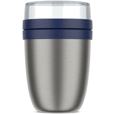 Mepal Sale - Outlet -  Isoleer lunchpot Ellipse - Vivid blue - Yoghurt & Mueslibeker to go - Soepbeker