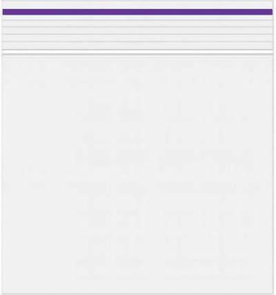 200 stuks Gripzakjes 40 x 40mm 60 micron paars - Ziplock Bag Purple – Uitdeelzakjes