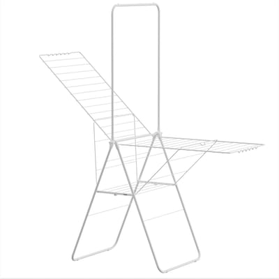 Wasrek - Droogrek Inklapbaar - 28 meter drooglengte - Wit – Bodo