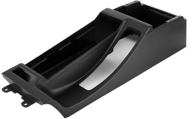 Dailygoods - Dailygoody - Centrale console trim basis - Perfecte vervanging - Zwart - Console basis - Geschikt voor 3 series E46 - Links rijden