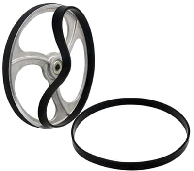 Rubberen bandzaagband - Antislip houtbewerkingszaag voor lintzagen, 12 mm breed, 3 mm dik (8 inch, 205 mm)