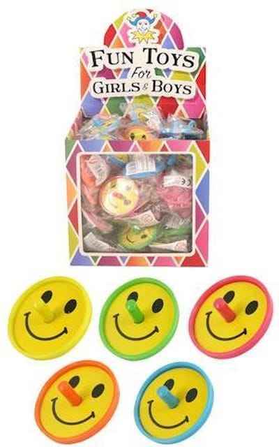 Uitdeelcadeautjes - Smiley Tollen in Traktatiebox (60 Stuks)