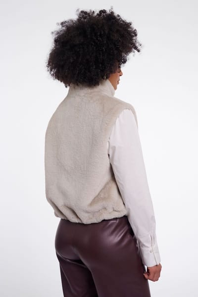 Rino & Pelle Jassen - Nikki short waistcoat - Effen