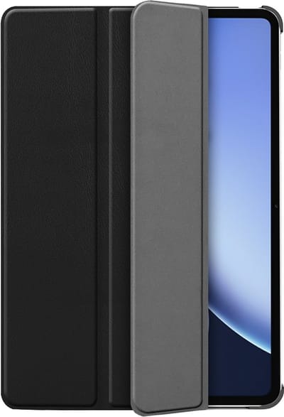 Just in Case tablet Hoes geschikt voor OnePlus Pad 3 - TriFold Bookcase - Zwart