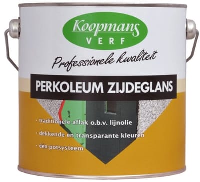 Koopmans Perkoleum Beits Kleurloos Blank UV Transparant Zijdeglans 2,5 liter