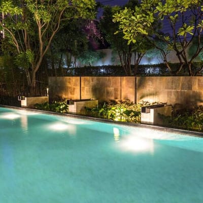 HOFTRONIC Set van 6 LED Prikspot zwart Sydney - aluminium - 4 Watt 345 lumen - 2700K warm wit- IP65 Waterdicht - Incl. dimmer met afstandsbediening