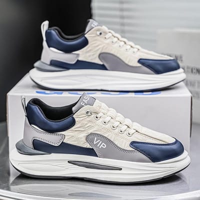 Herenschoenen Platform Heren Sneakers Nieuwe Gevulkaniseerde Schoenen voor Heren Casual Hardloopschoenen Outdoor Wandelen Sapatos Masculinos 39 white
