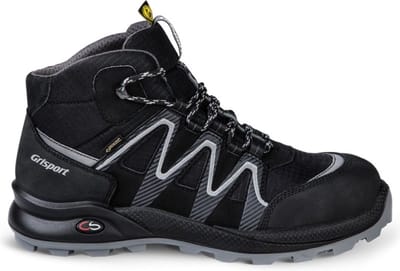 Grisport Cross Safety GTX Line Werkschoen S3 - Mannen - Zwart/Grijs - 41