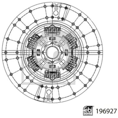 Koppelingsplaat FEBI BILSTEIN 196927