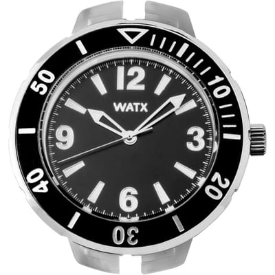 Horloge Watxandco Rwa1300. Doos, Kleur Zwart. Uniseks.