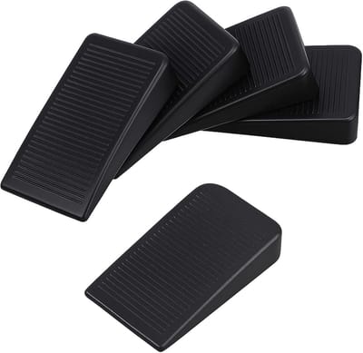 Meubelwiggen - Deurwiggen - Meubels Stabiliseren - Antislip Ontwerp - 4 stuks - Zwart