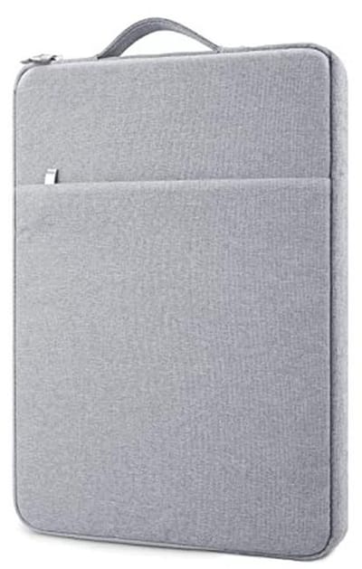 Laptophoes 15,6 inch met handvat - Grijs