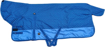 MHS Winterdeken Roza 400 gram vaste hals 60/80 cm Blue Rings