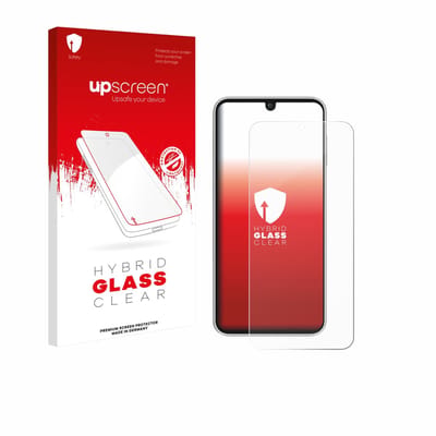 upscreen - Screenprotector voor Samsung Galaxy F17 5G - Folie Beschermfolie Beschermglas transparant