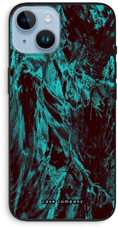 Case Company® - Hoesje geschikt voor iPhone 14 hoesje - Ice Age - Biologisch Afbreekbaar Telefoonhoesje - Bescherming alle Kanten en Schermrand
