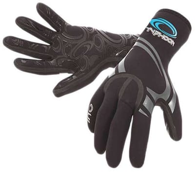 Typhoon Kona 1.5 Mm Handschoenen Zwart L