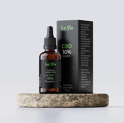 La Vie CBD olie 10% (MCT)- Hoogwaardig en Nederlands nummer 1