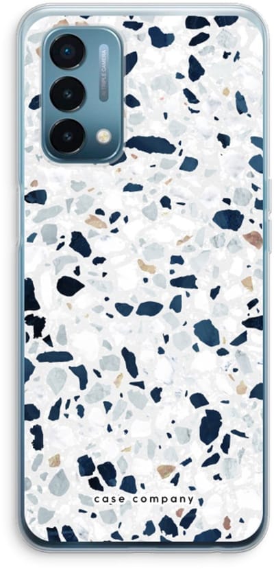 Case Company® - Hoesje geschikt voor OnePlus Nord N200 5G hoesje - Terrazzo N°1 - Soft Cover Telefoonhoesje - Bescherming aan alle Kanten en Schermrand