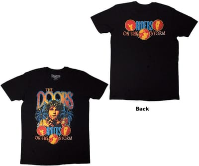 The Doors - Riders On The Storm Heren T-shirt - S - Zwart