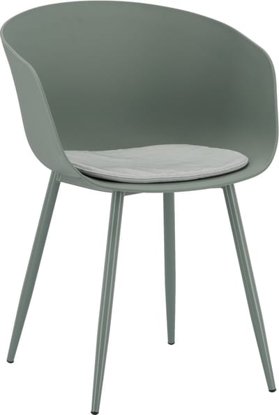 Eetkamerstoel Teal Blue - Kuipstoel blauw