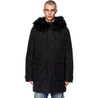Diesel Jorgy Jas Zwart 50 Man