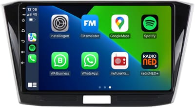 CarPlay autoradio geschikt voor Volkswagen Passat | 2014 t/m 2021 | Android 13 | Draadloos Apple CarPlay & Android Auto | 2GB + 32GB | 8-Core processor | Davilon | 2025 model | 2014 2015 2016 2017 2018 2019 2020 2021 | Bluetooth & Wifi