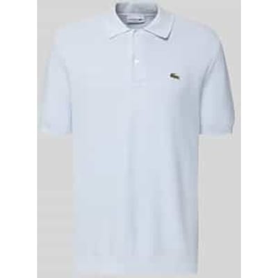Lacoste poloshirt korte mouw lichtblauw