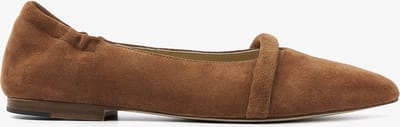 VIA VAI Lola Rose Ballerina Dames - Suède - Cognac - Maat 37