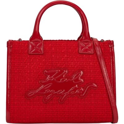 Karl Lagerfeld K/shopper Text Small Tote Klassic Red Taglia: OS | Borse a mano Outlet | Donna | Rosso