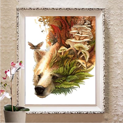 DIY Diamond Painting Full Square 5D Diamond Art Borduurlandschap Handgemaakte Home Decor Gift Full Square 20X30CM