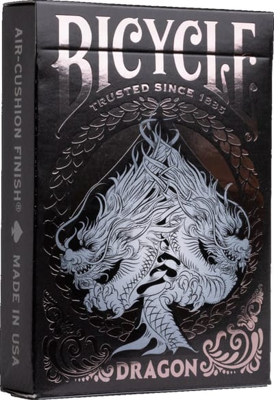 Bicycle Dragon Black - Premium Speelkaarten - Poker - Ultimates Collectie - Collectible